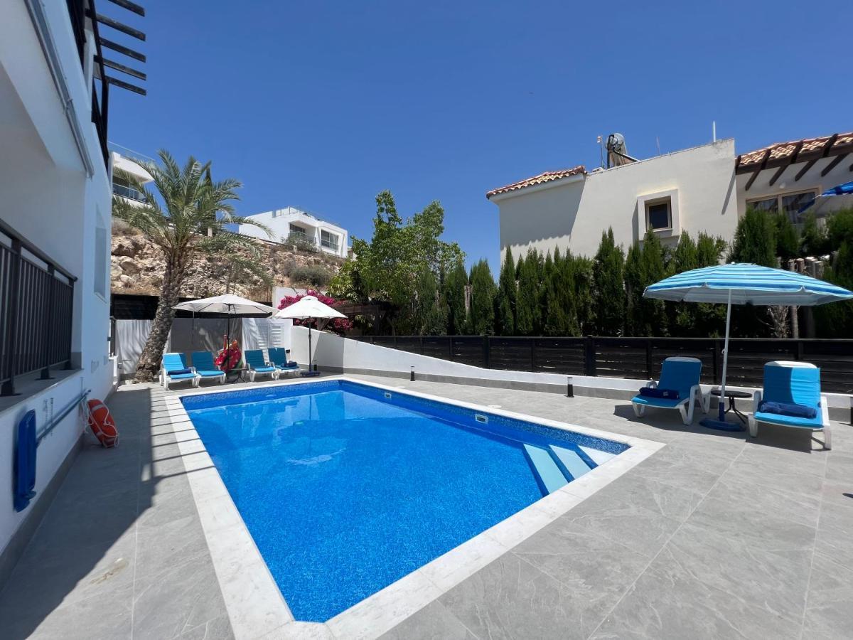 Villa Marina Sea-View Private Pool Pegeia Exteriér fotografie